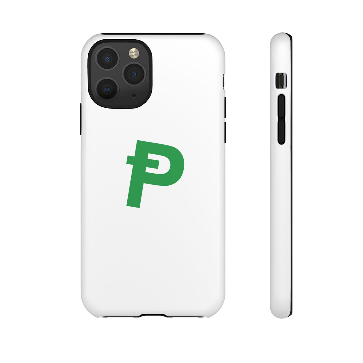 Pepecoin Ᵽ Phone Case (White)
