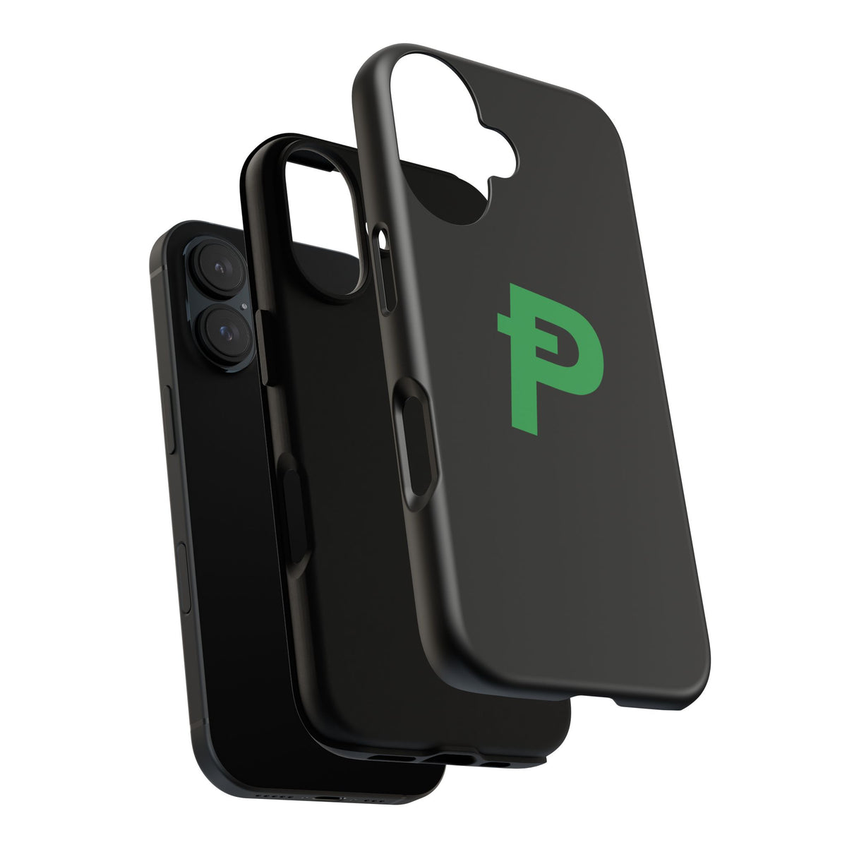 Pepecoin Ᵽ Phone Case (Black)