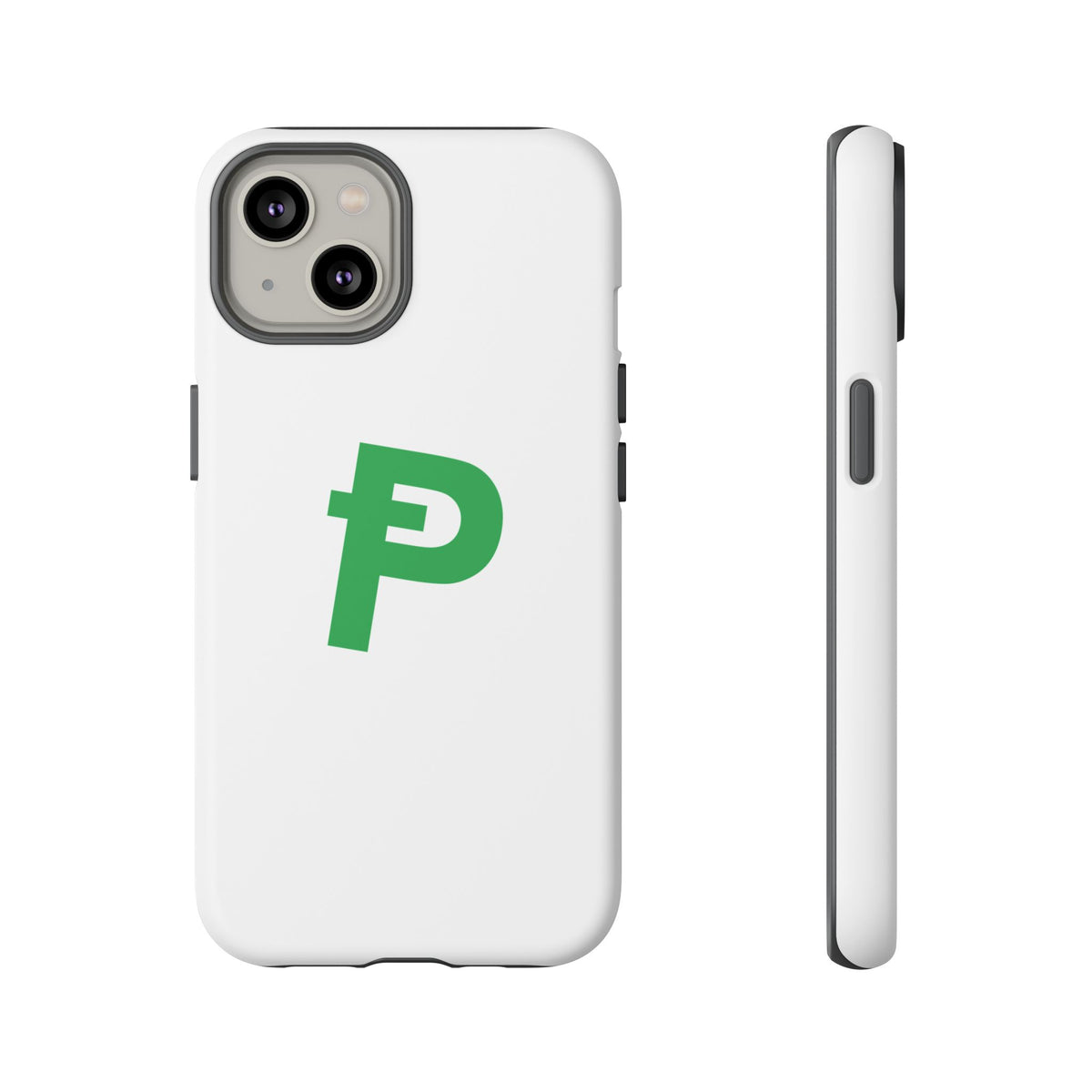 Pepecoin Ᵽ Phone Case (White)