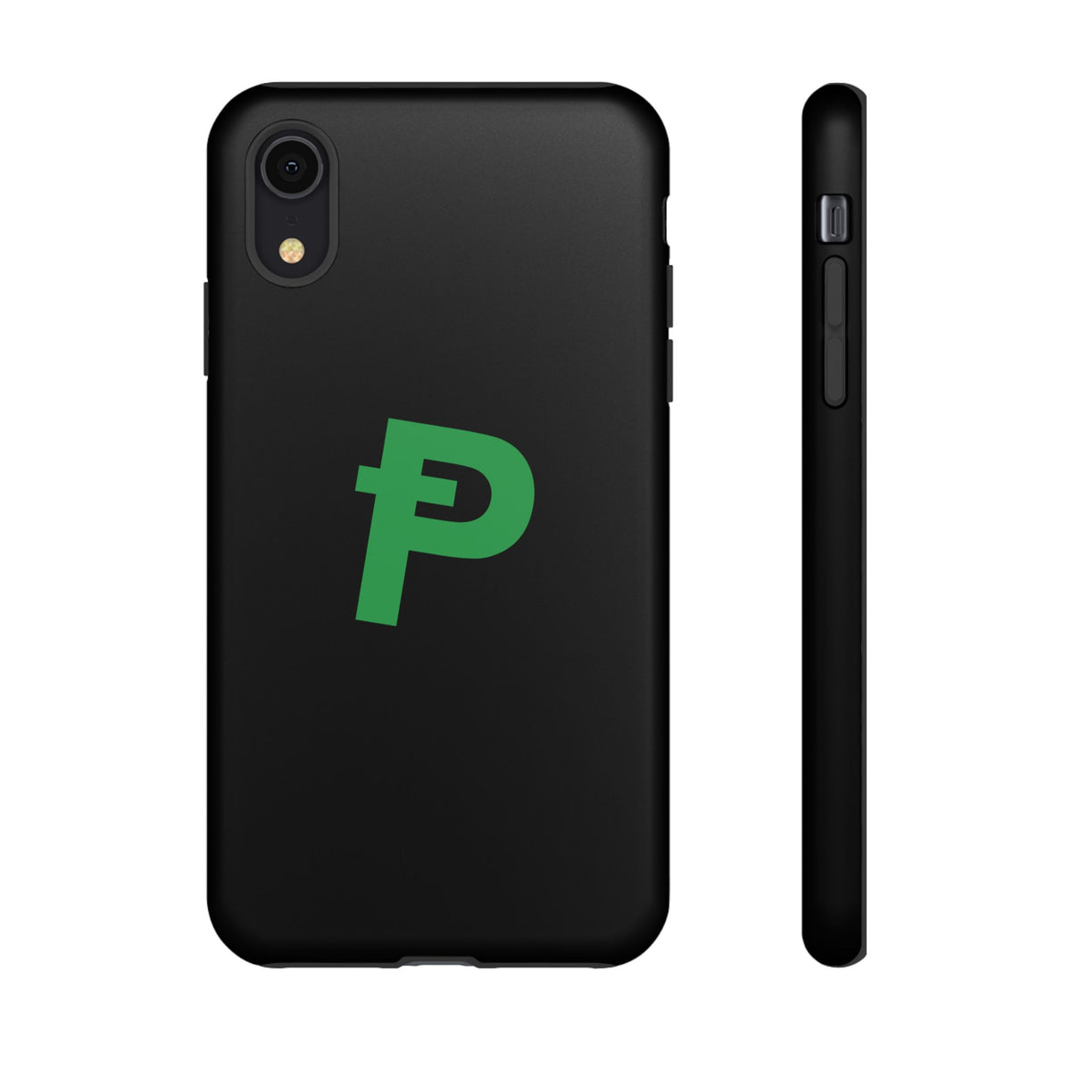 Pepecoin Ᵽ Phone Case (Black)