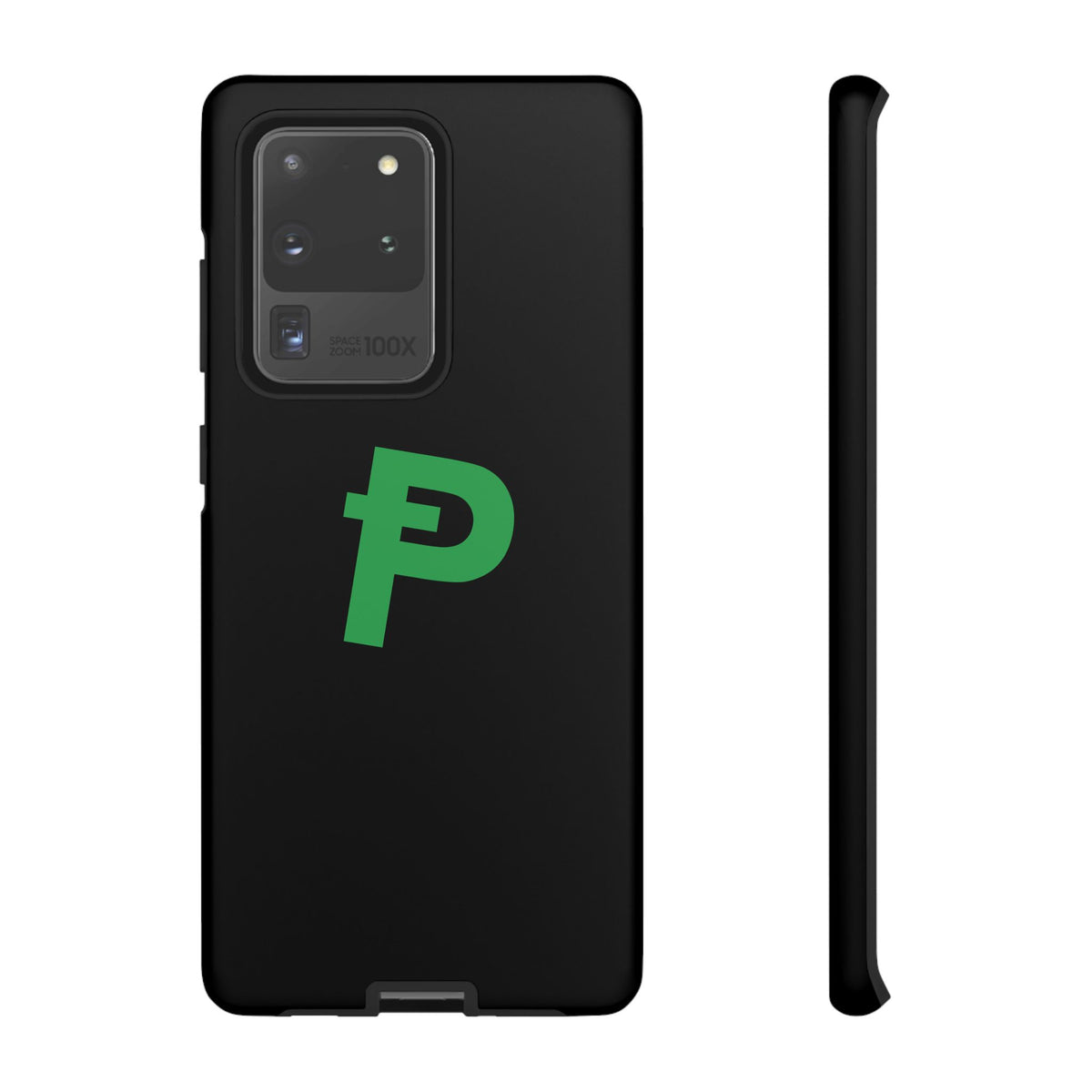 Pepecoin Ᵽ Phone Case (Black)