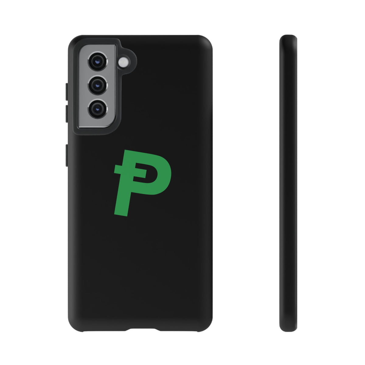 Pepecoin Ᵽ Phone Case (Black)