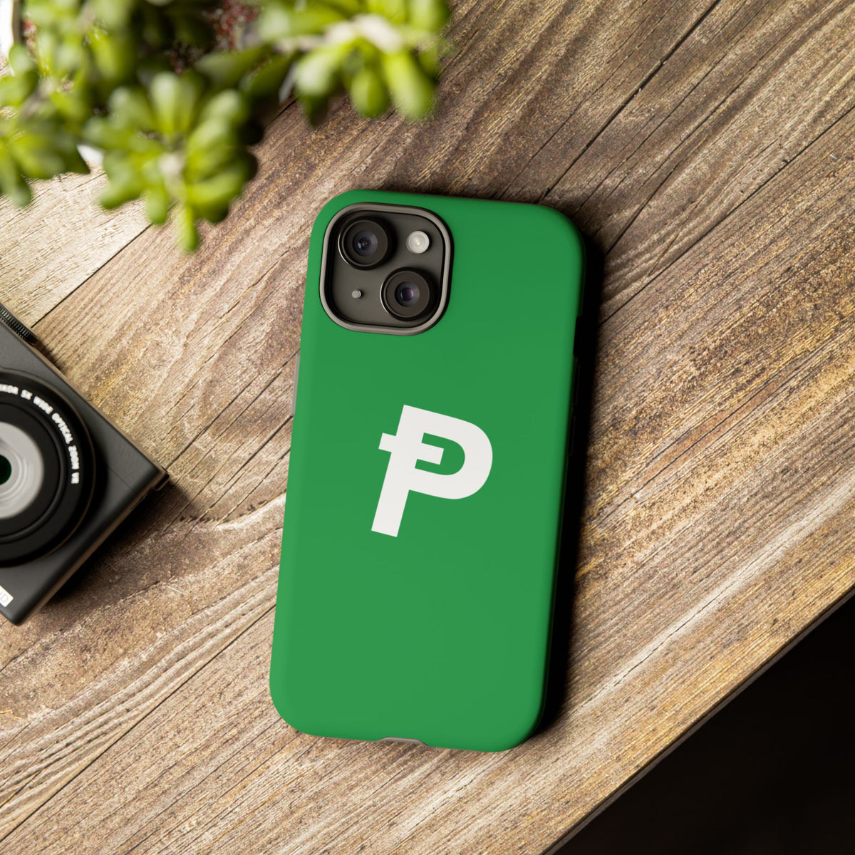 Pepecoin P Phone Case (Green)