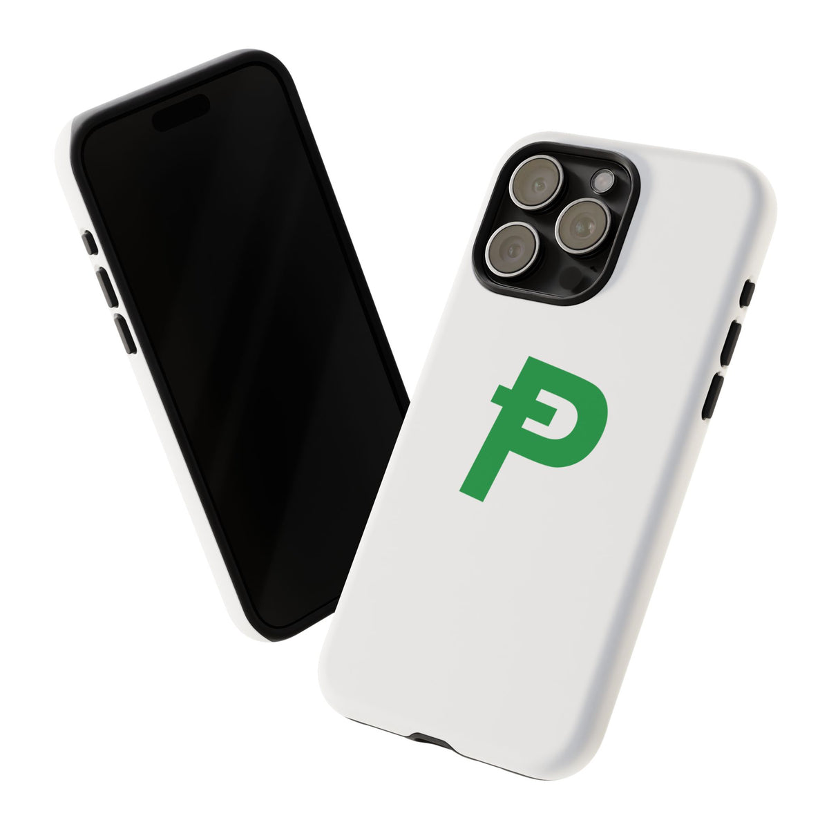 Pepecoin Ᵽ Phone Case (White)