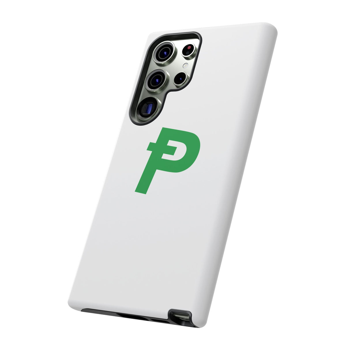 Pepecoin Ᵽ Phone Case (White)