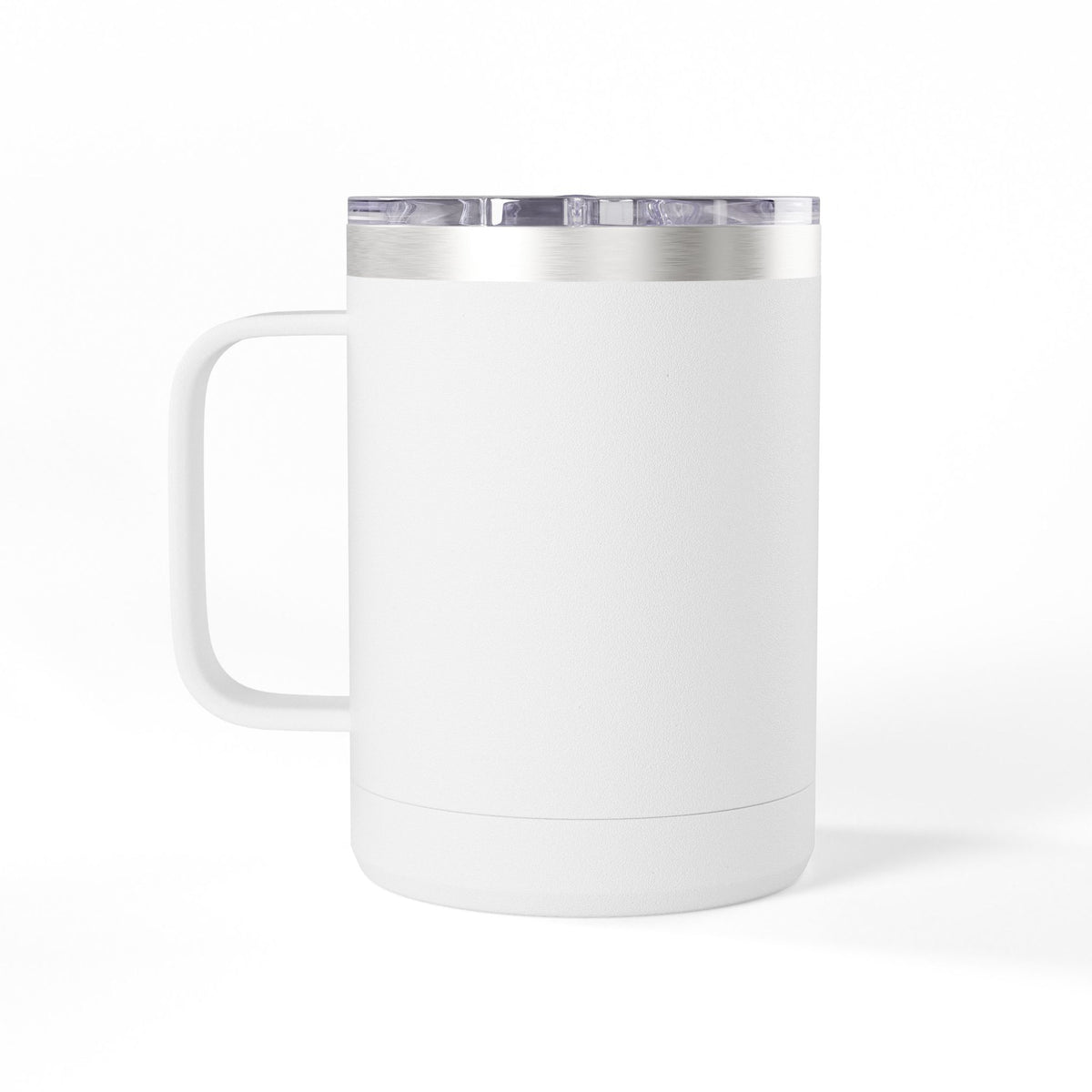 Pepecoin Coffee Mug Tumbler, 15oz (White)