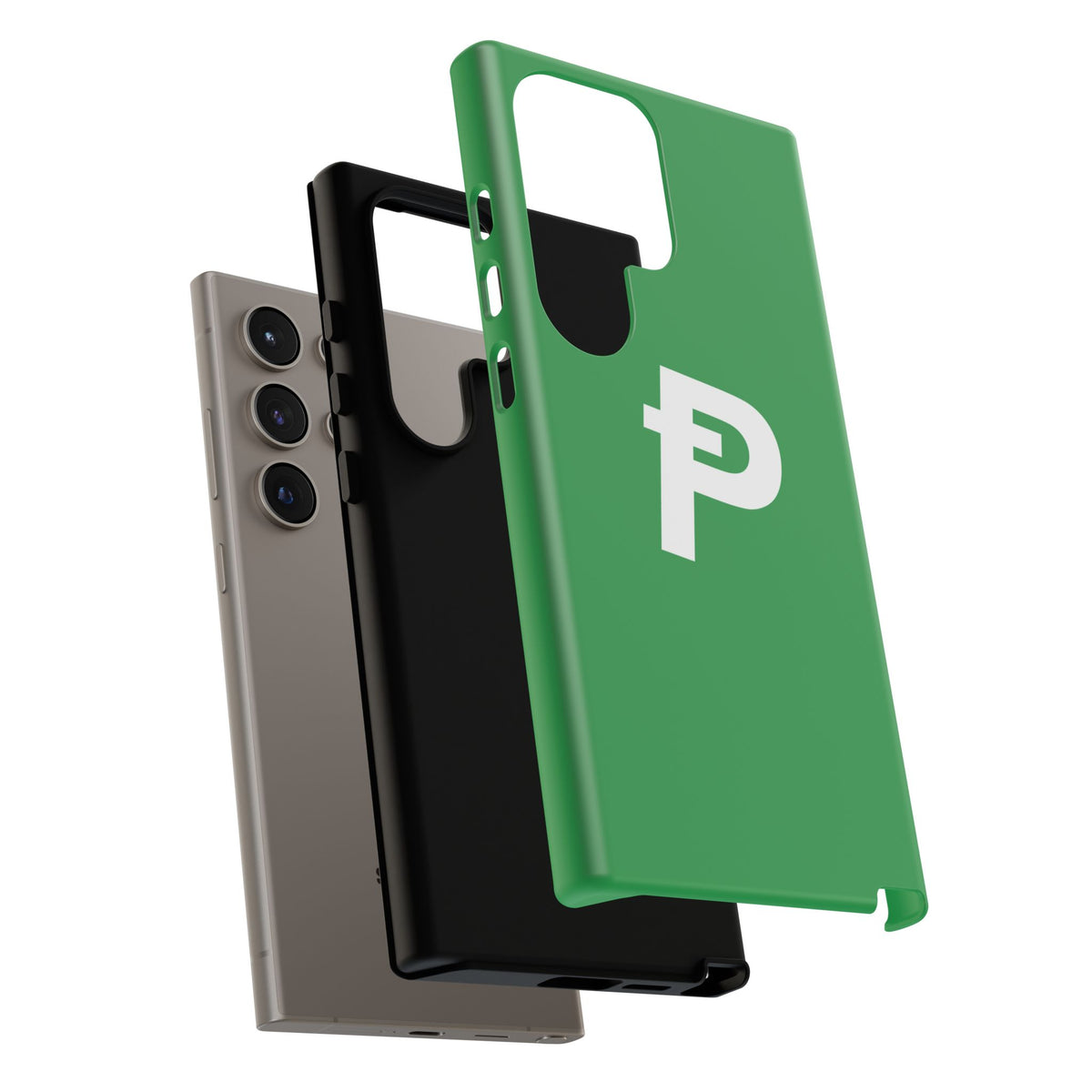 Pepecoin P Phone Case (Green)
