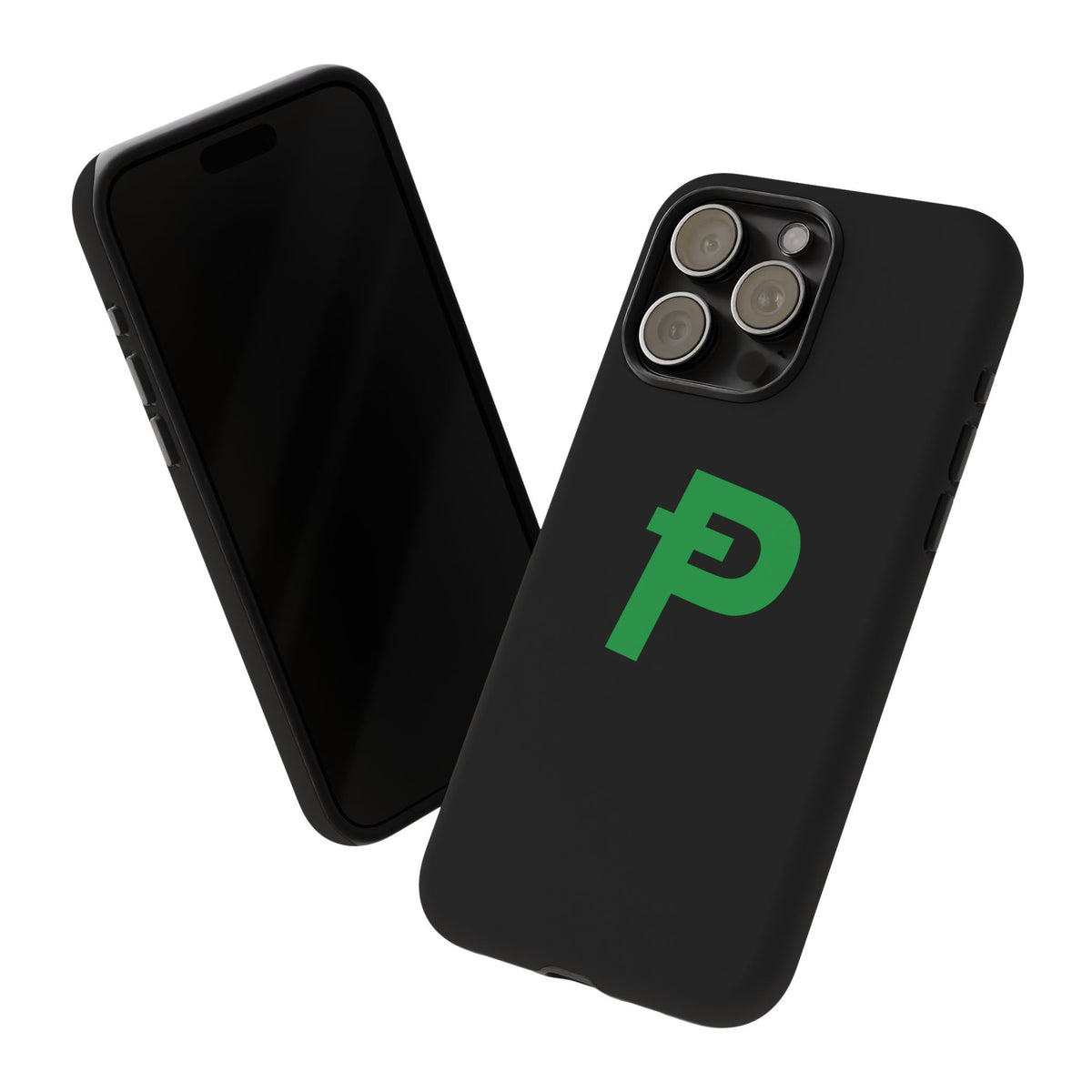 Pepecoin Ᵽ Phone Case (Black)