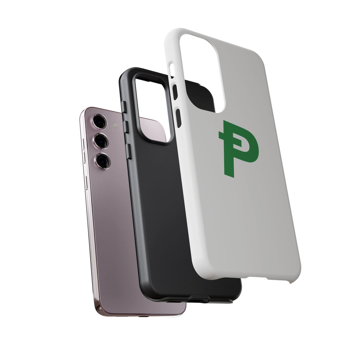 Pepecoin Ᵽ Phone Case (White)