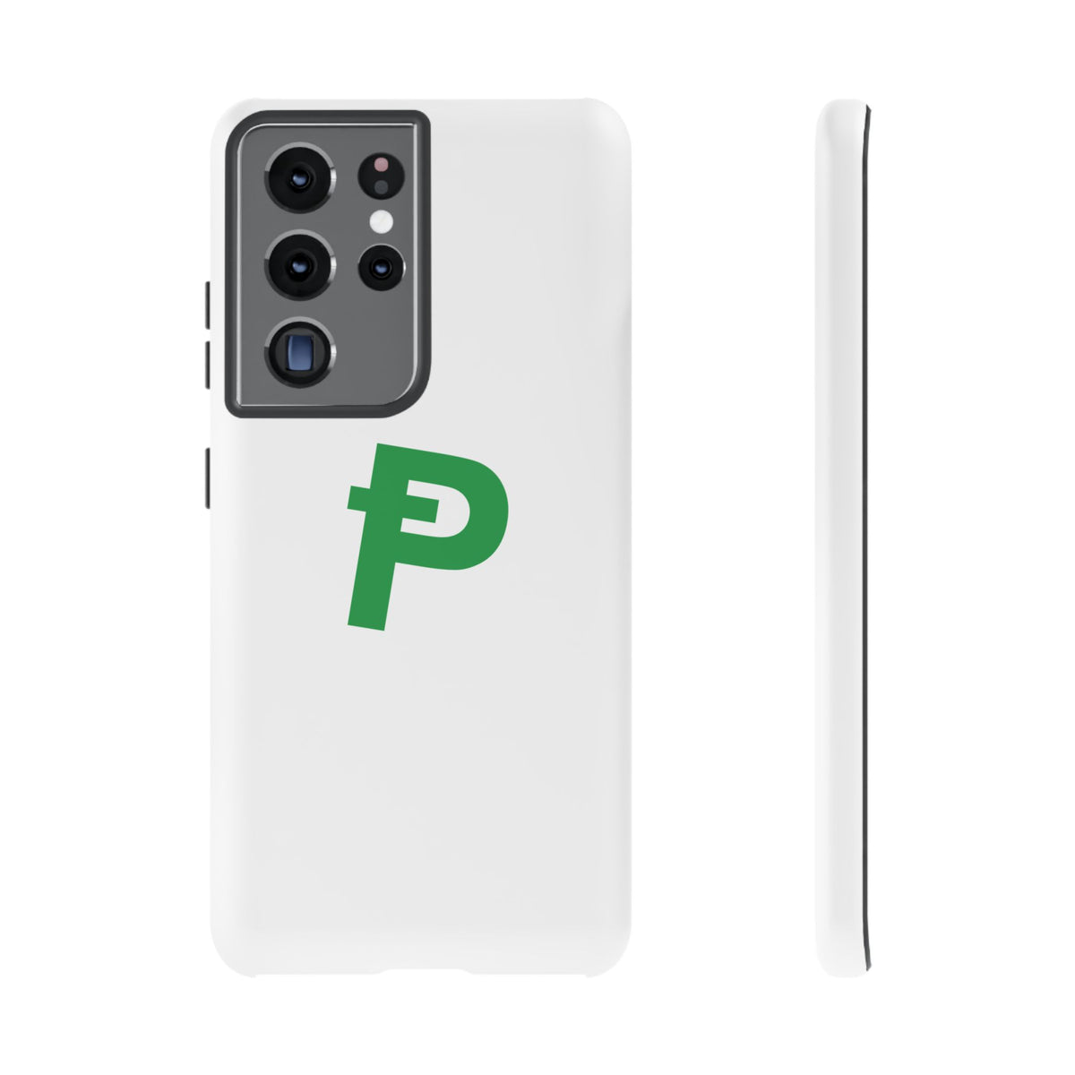 Pepecoin Ᵽ Phone Case (White)