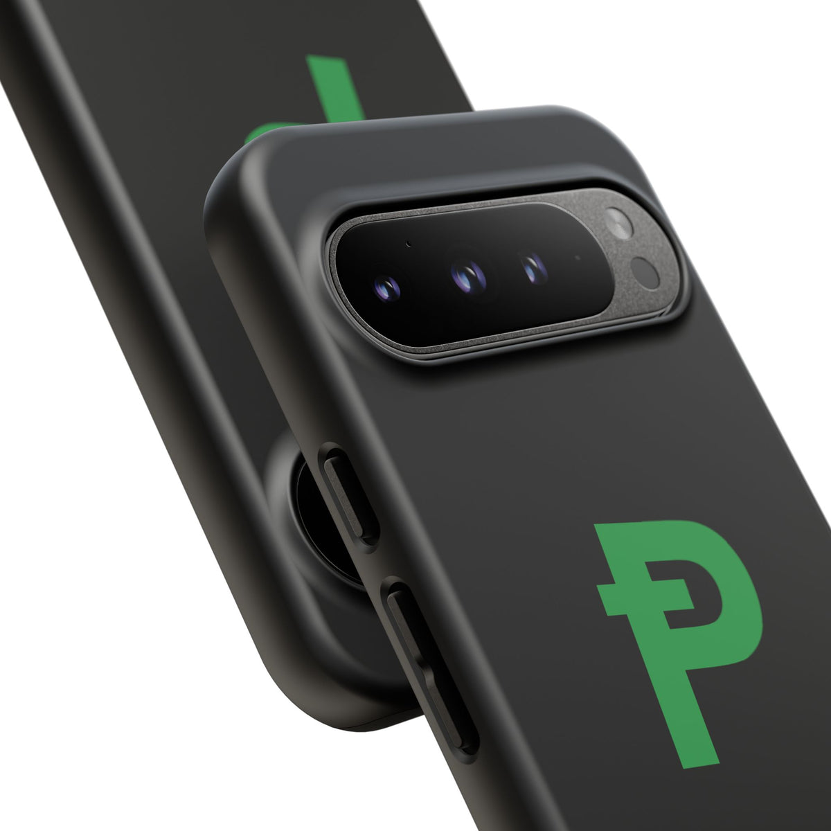 Pepecoin Ᵽ Phone Case (Black)