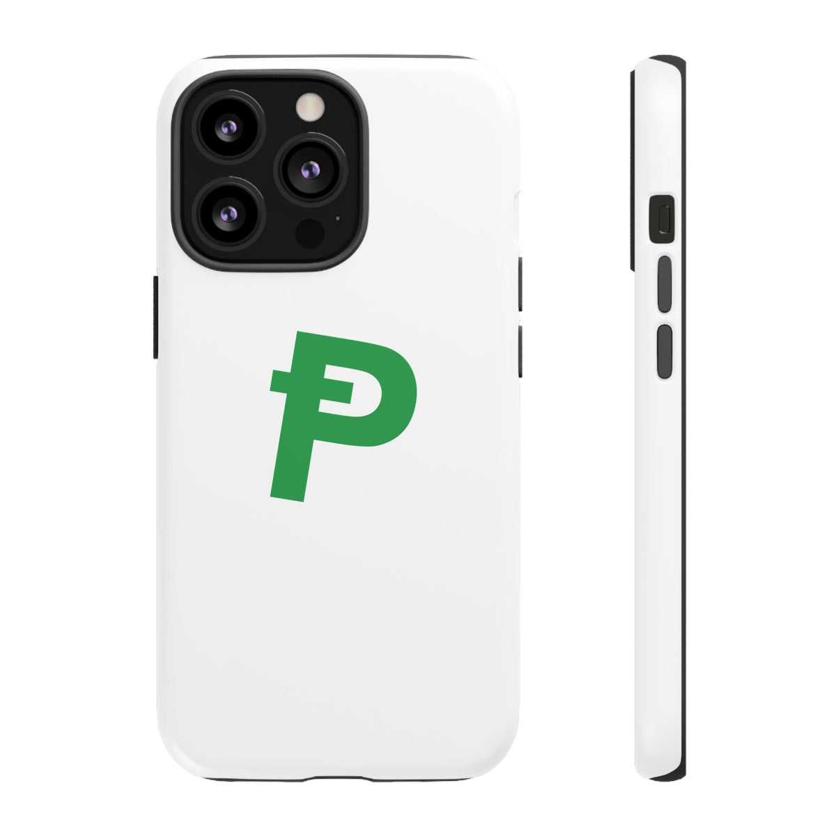 Pepecoin Ᵽ Phone Case (White)