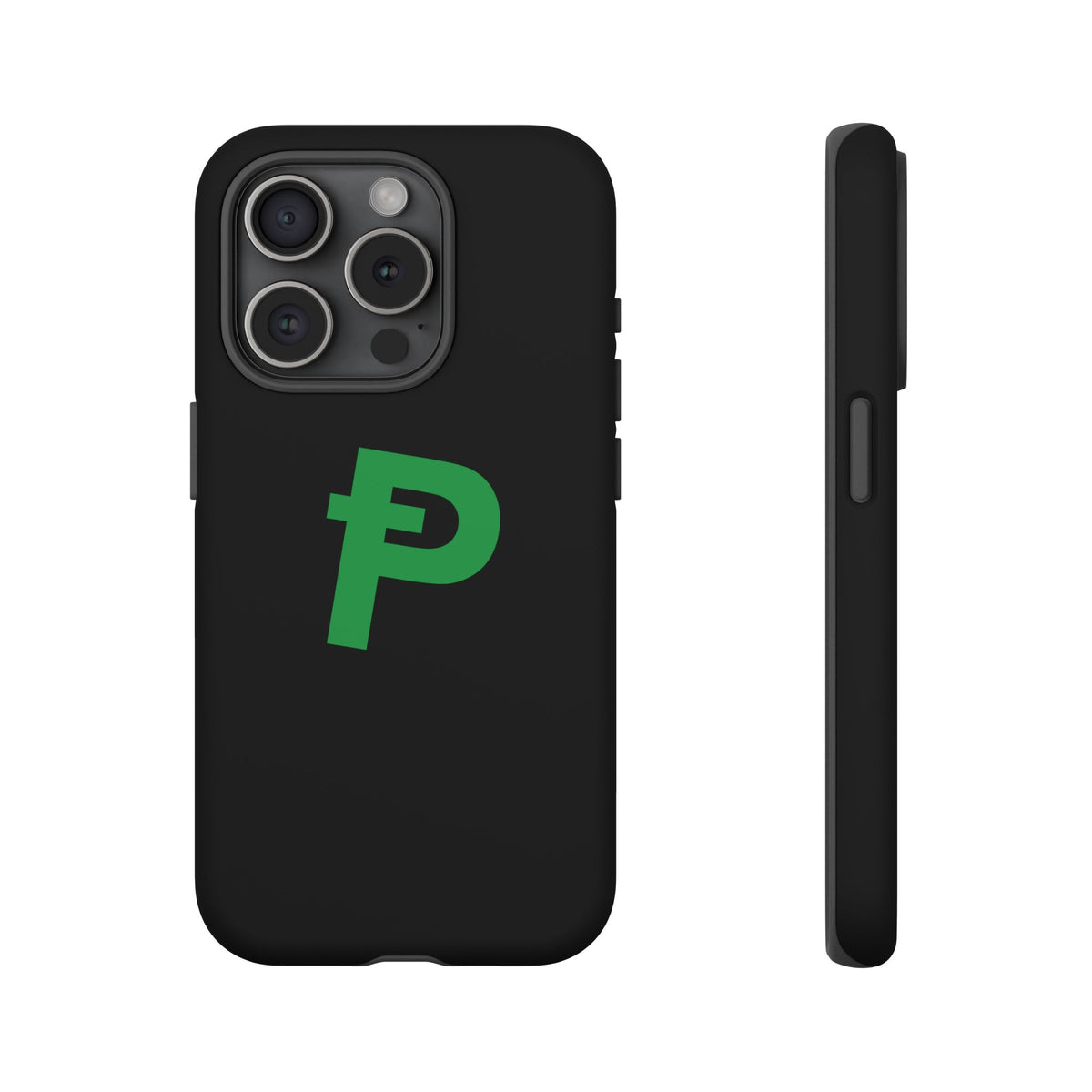 Pepecoin Ᵽ Phone Case (Black)