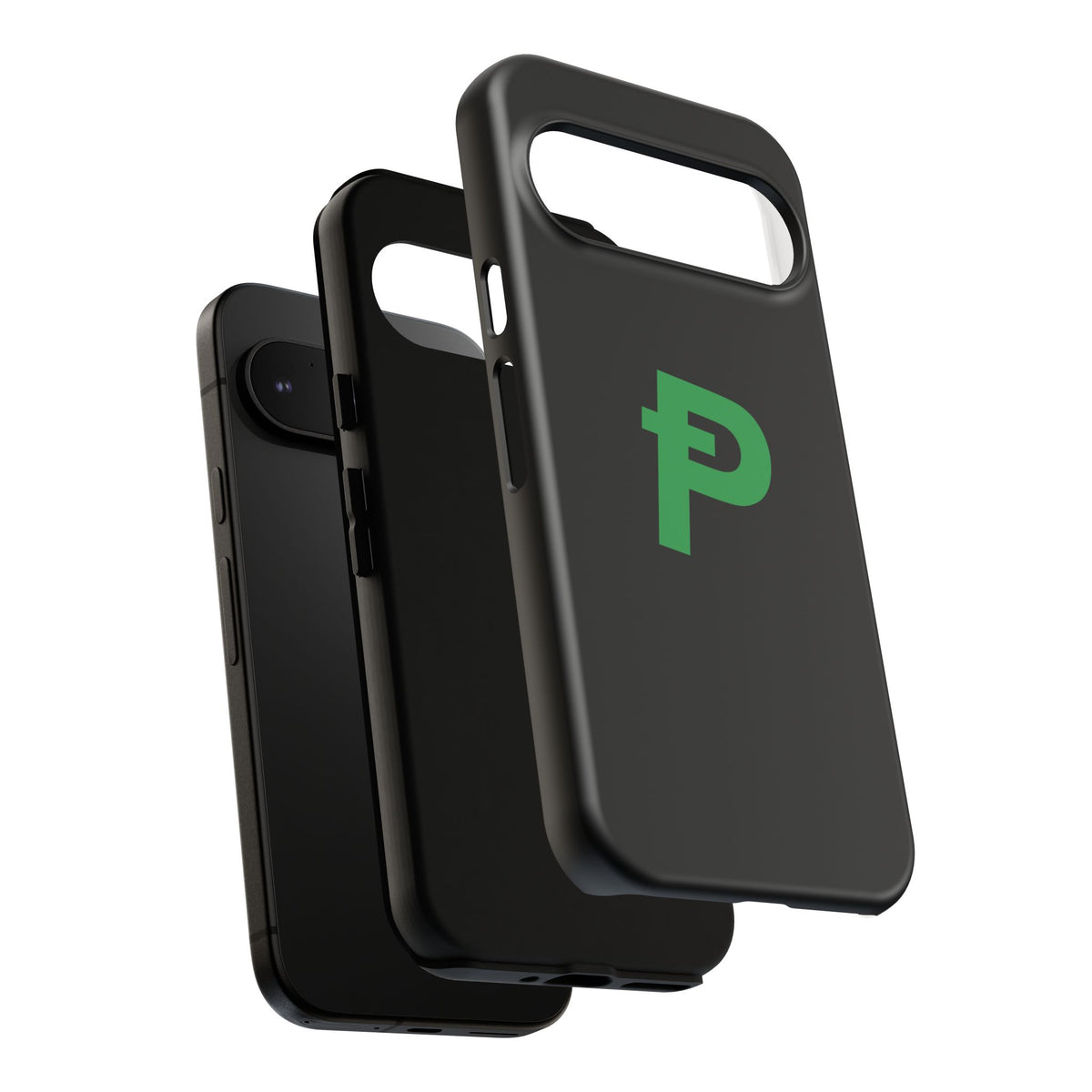 Pepecoin Ᵽ Phone Case (Black)