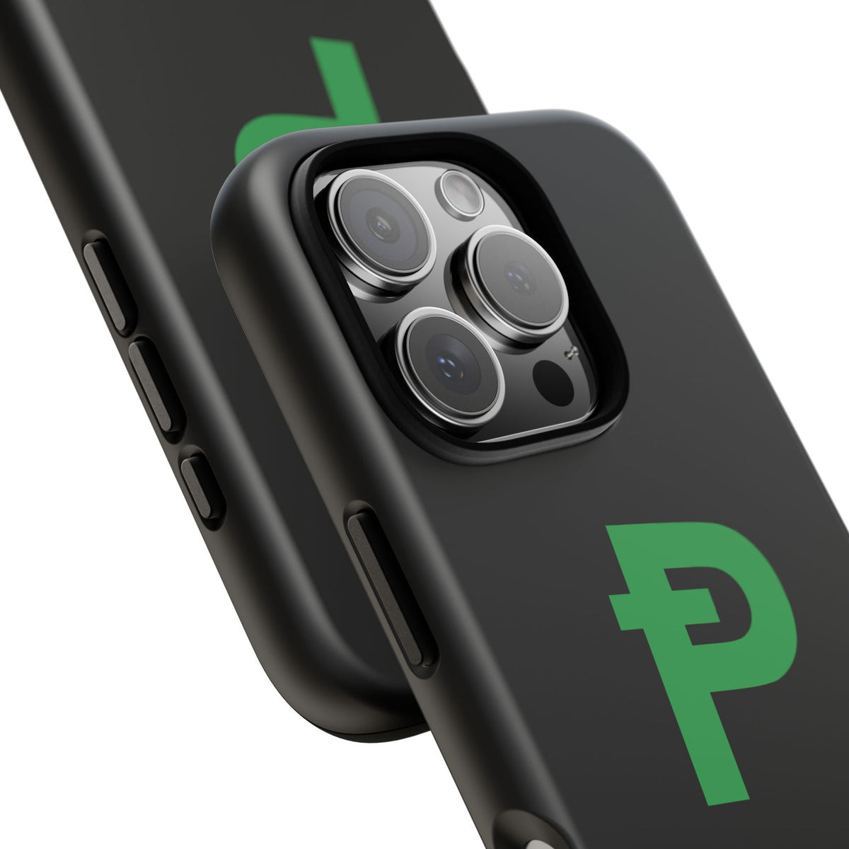 Pepecoin Ᵽ Phone Case (Black)