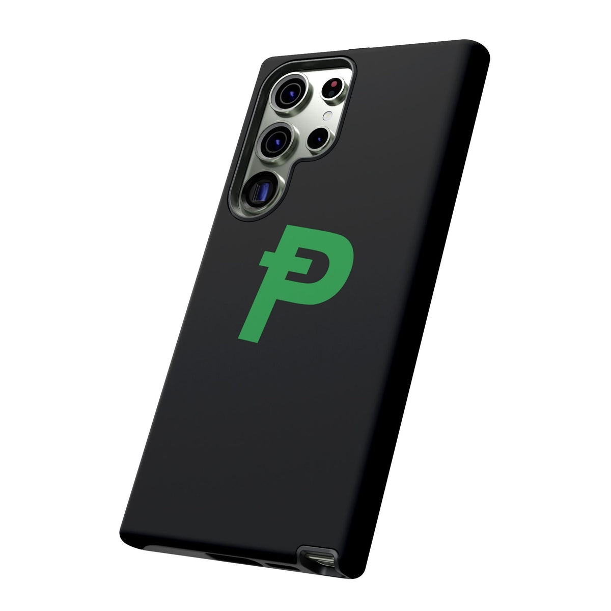 Pepecoin Ᵽ Phone Case (Black)