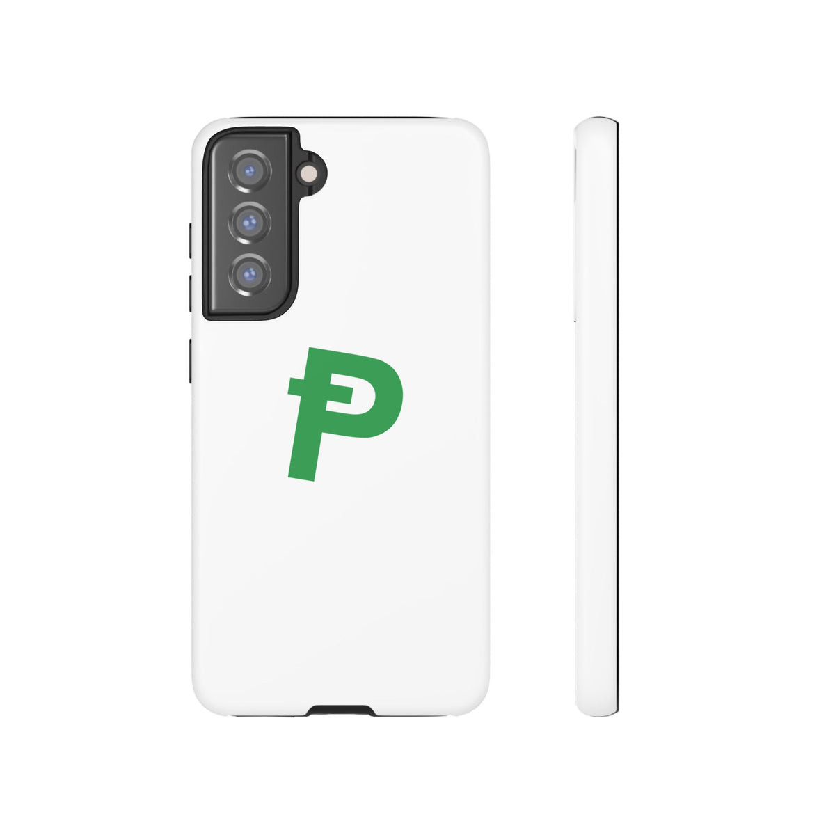 Pepecoin Ᵽ Phone Case (White)