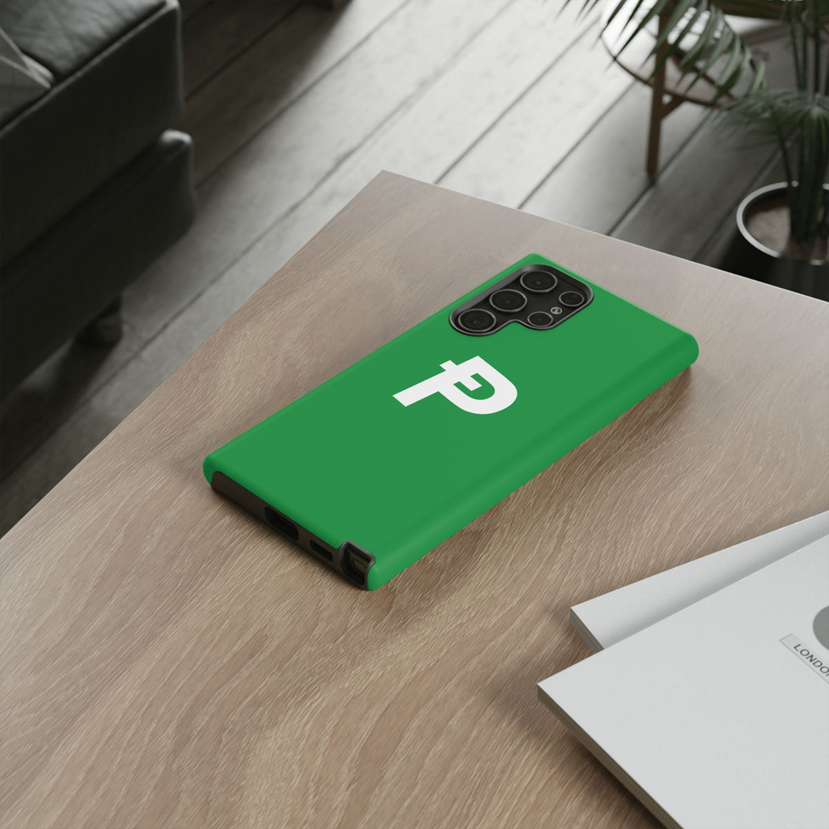 Pepecoin P Phone Case (Green)
