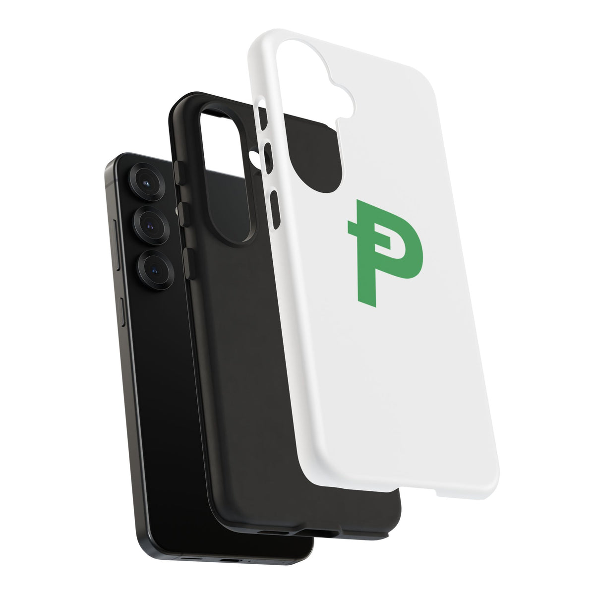 Pepecoin Ᵽ Phone Case (White)