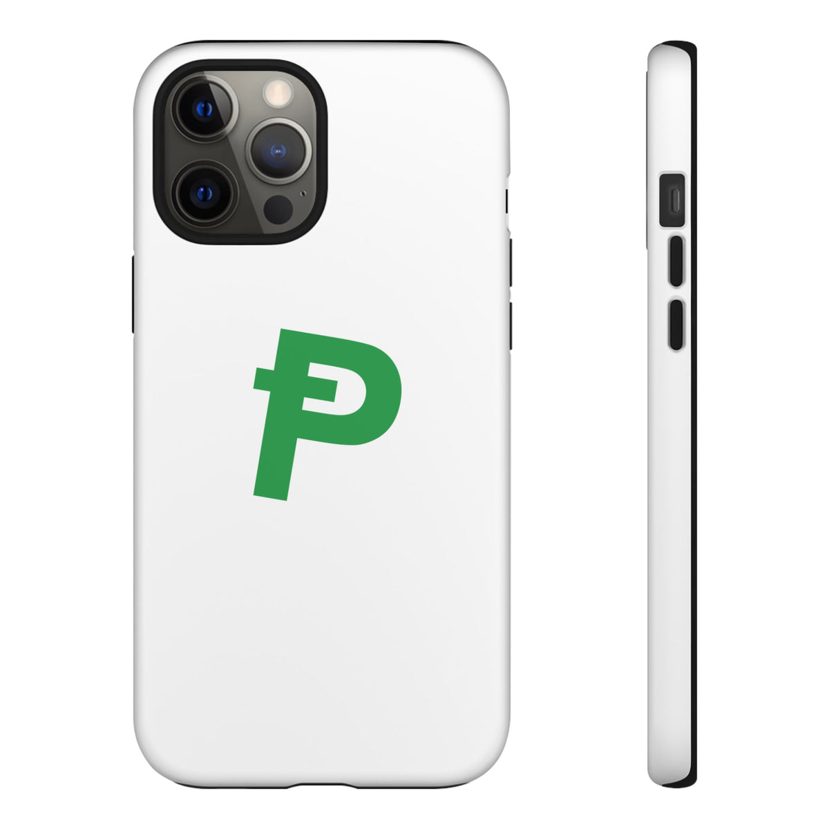 Pepecoin Ᵽ Phone Case (White)