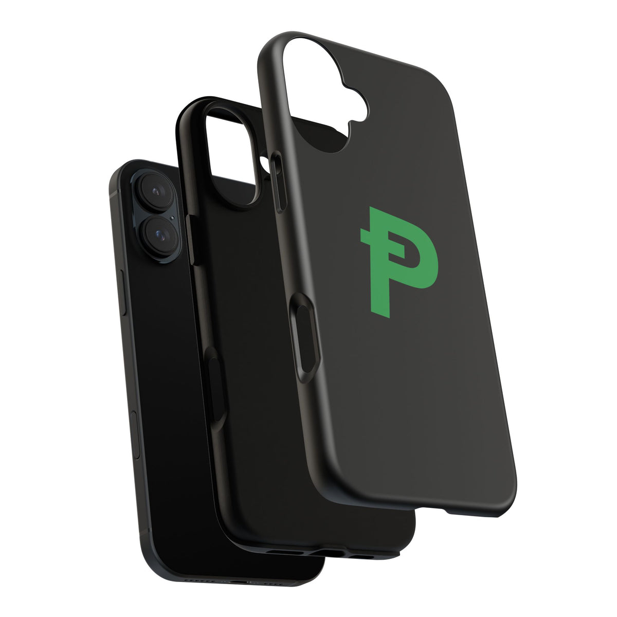 Pepecoin Ᵽ Phone Case (Black)