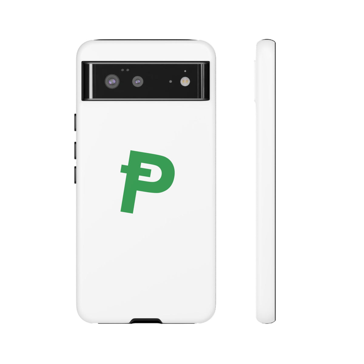 Pepecoin Ᵽ Phone Case (White)