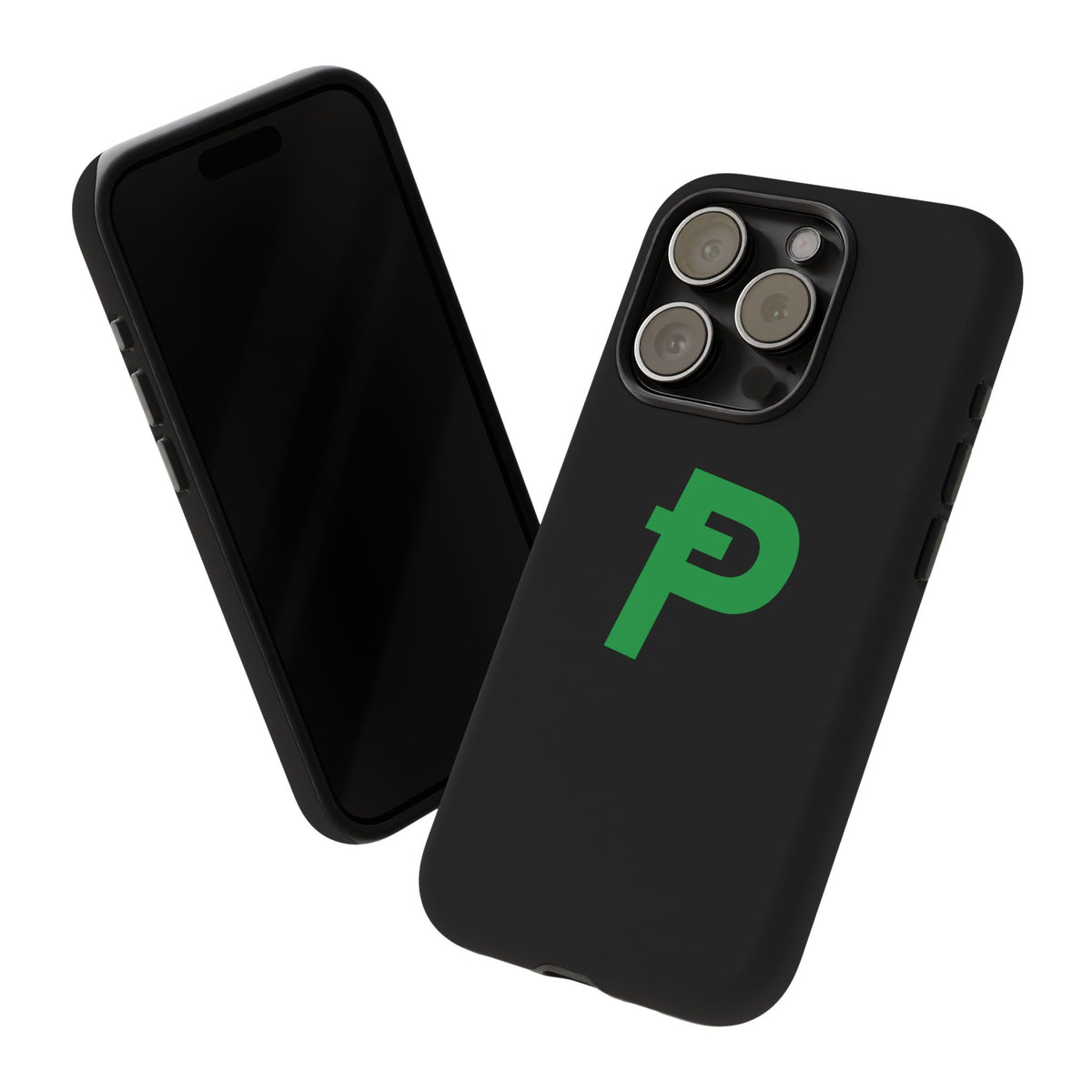 Pepecoin Ᵽ Phone Case (Black)