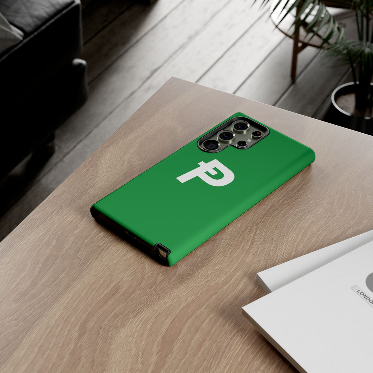 Pepecoin P Phone Case (Green)