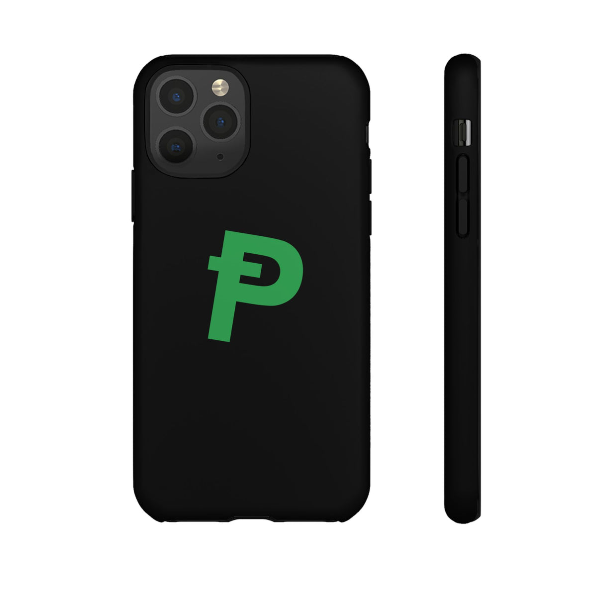 Pepecoin Ᵽ Phone Case (Black)