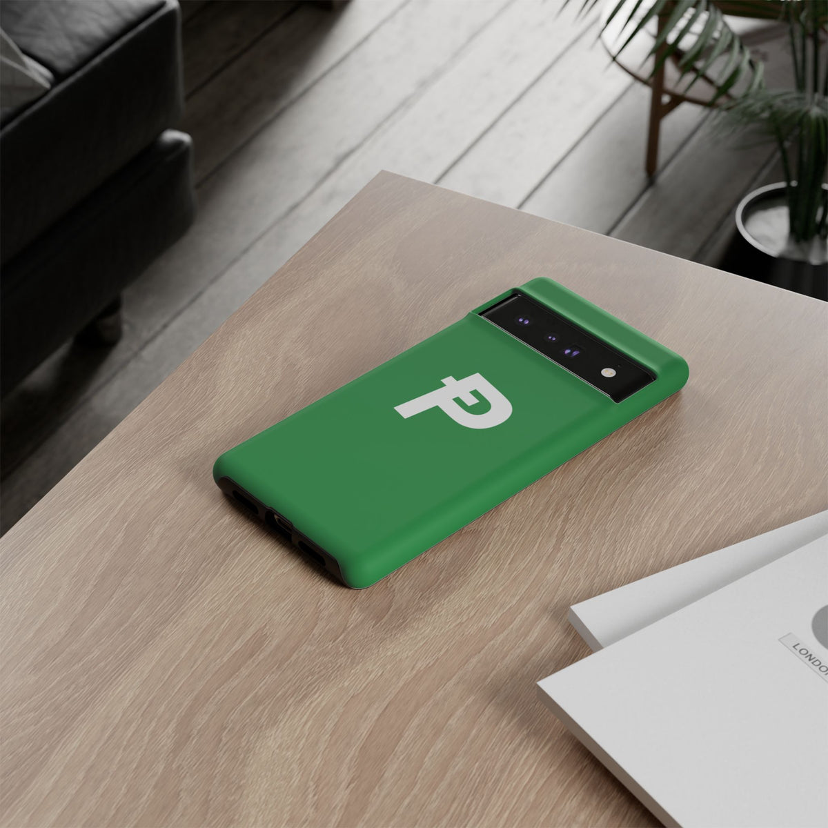 Pepecoin P Phone Case (Green)