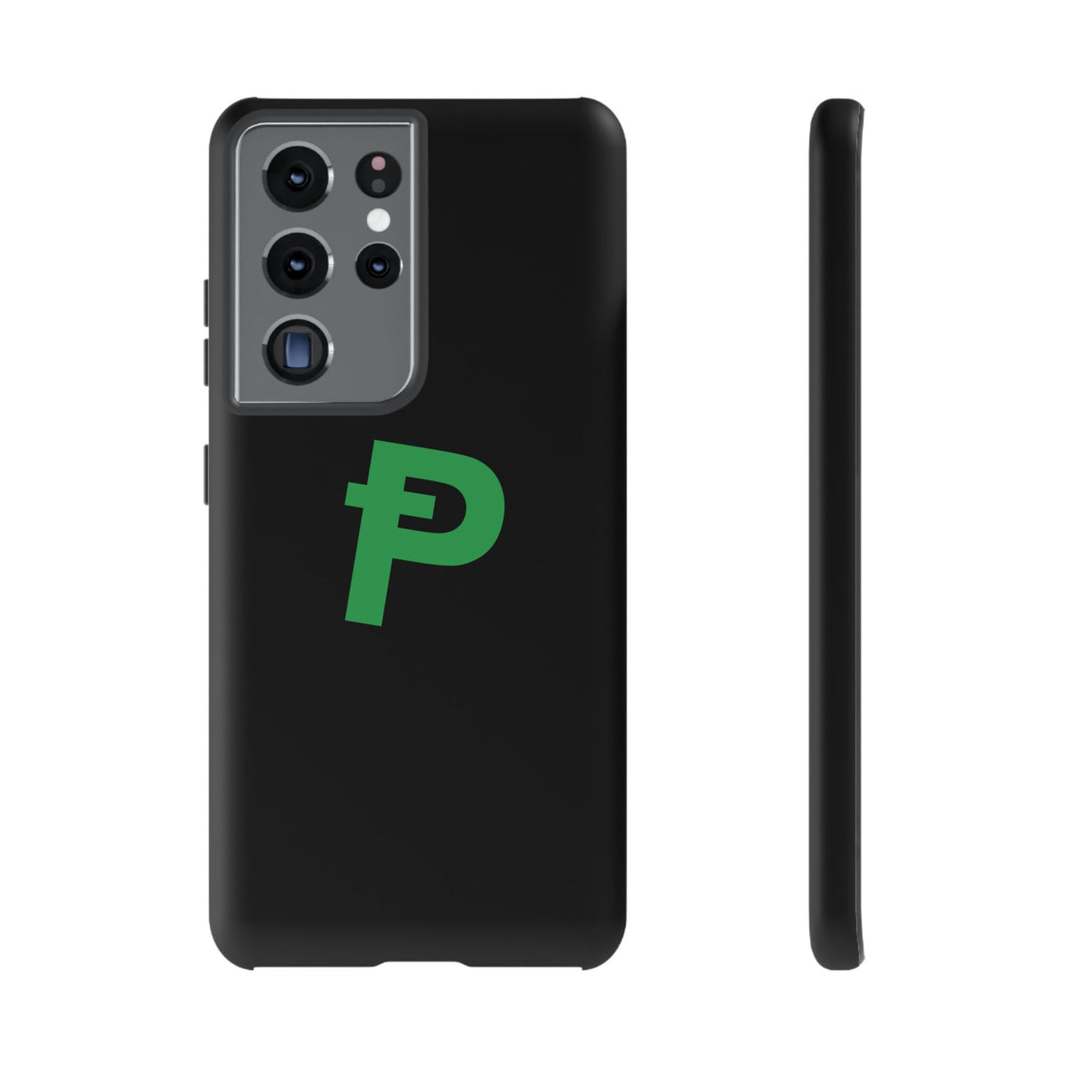 Pepecoin Ᵽ Phone Case (Black)