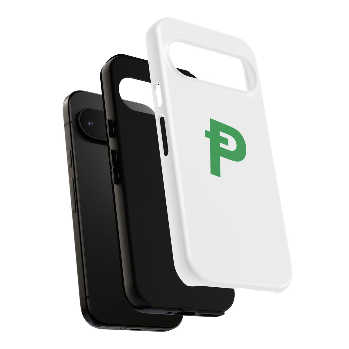 Pepecoin Ᵽ Phone Case (White)