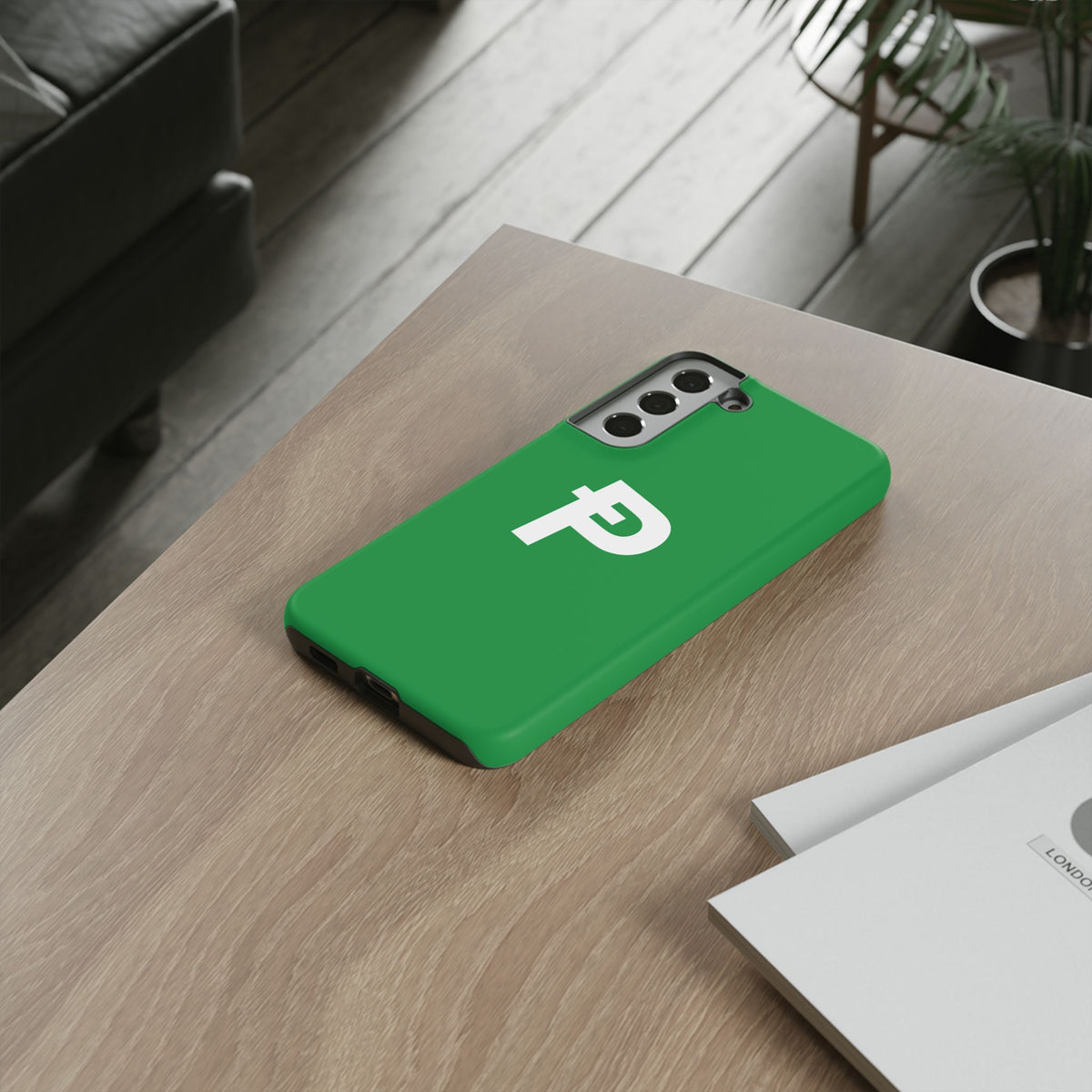 Pepecoin P Phone Case (Green)