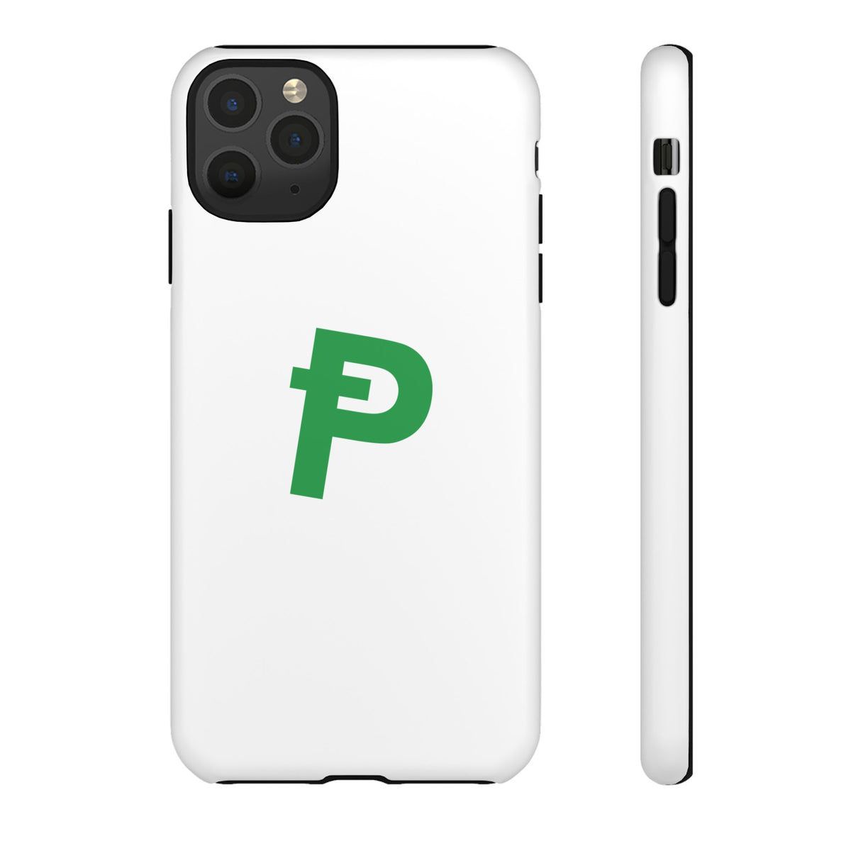 Pepecoin Ᵽ Phone Case (White)