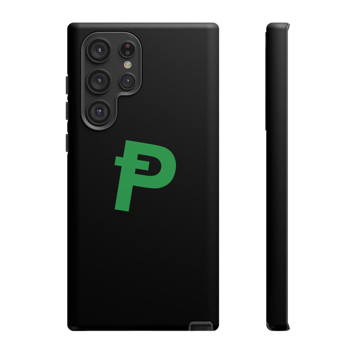 Pepecoin Ᵽ Phone Case (Black)