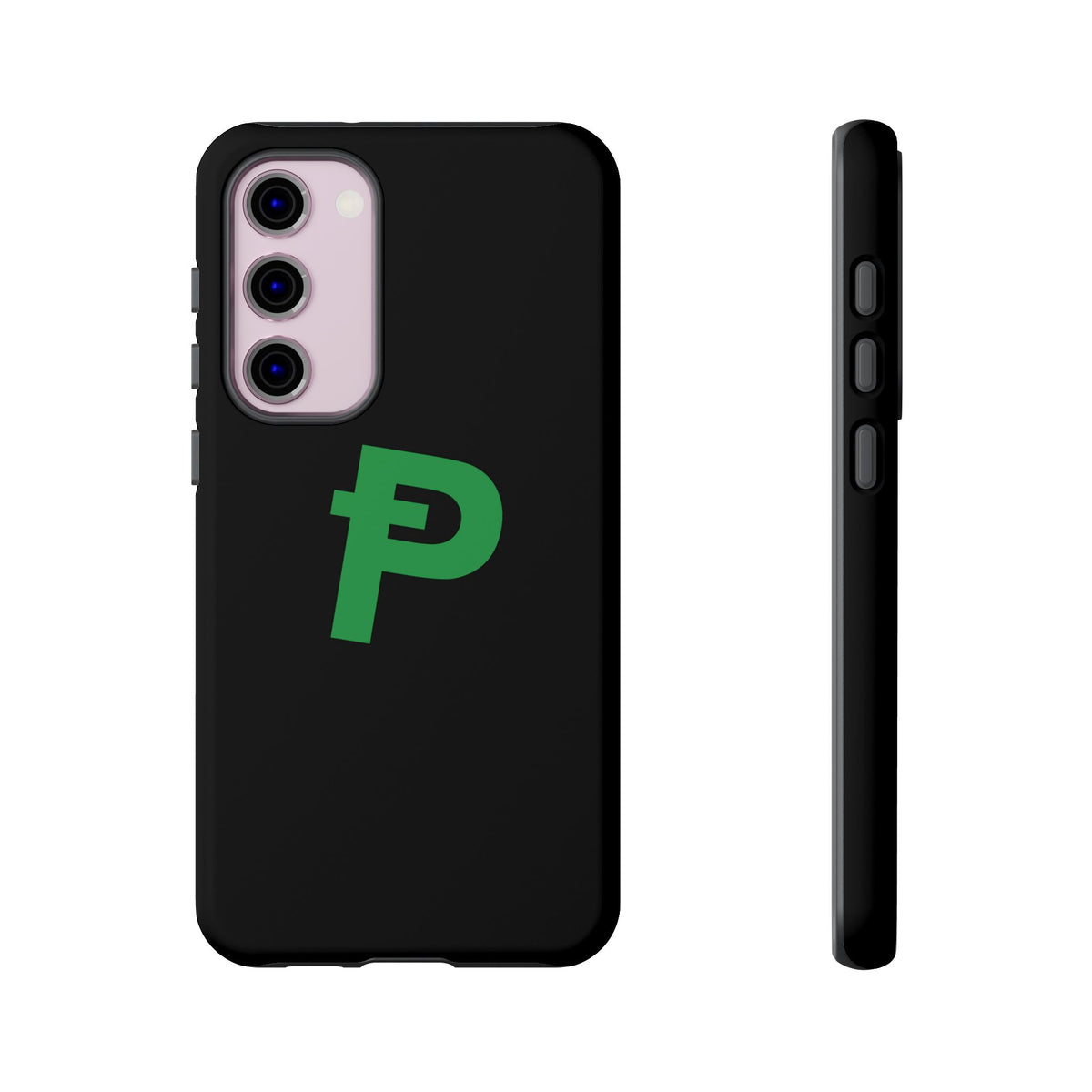 Pepecoin Ᵽ Phone Case (Black)