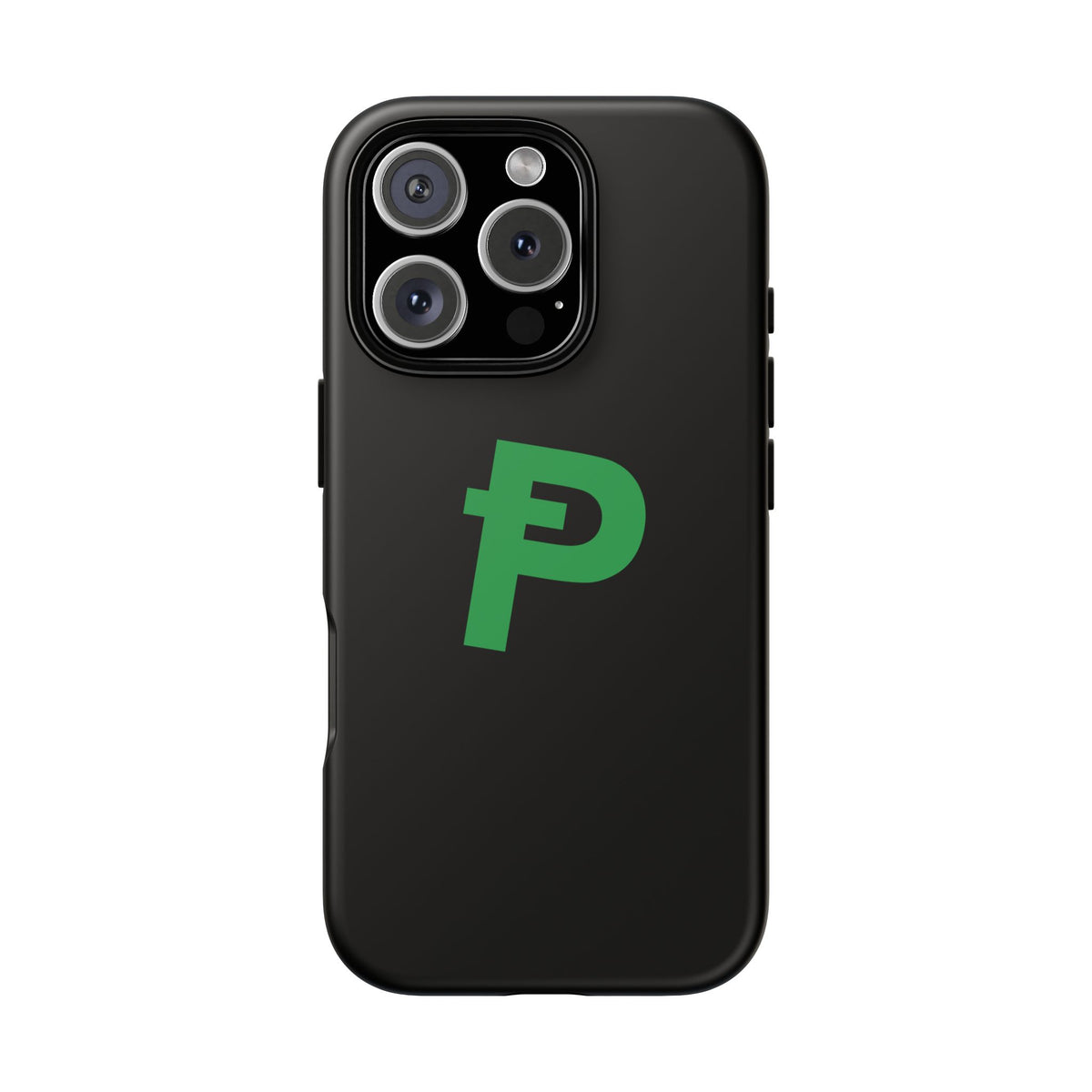 Pepecoin Ᵽ Phone Case (Black)