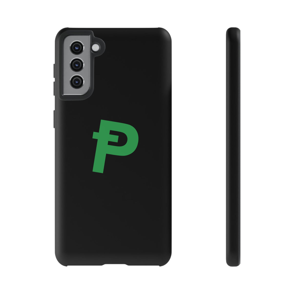 Pepecoin Ᵽ Phone Case (Black)