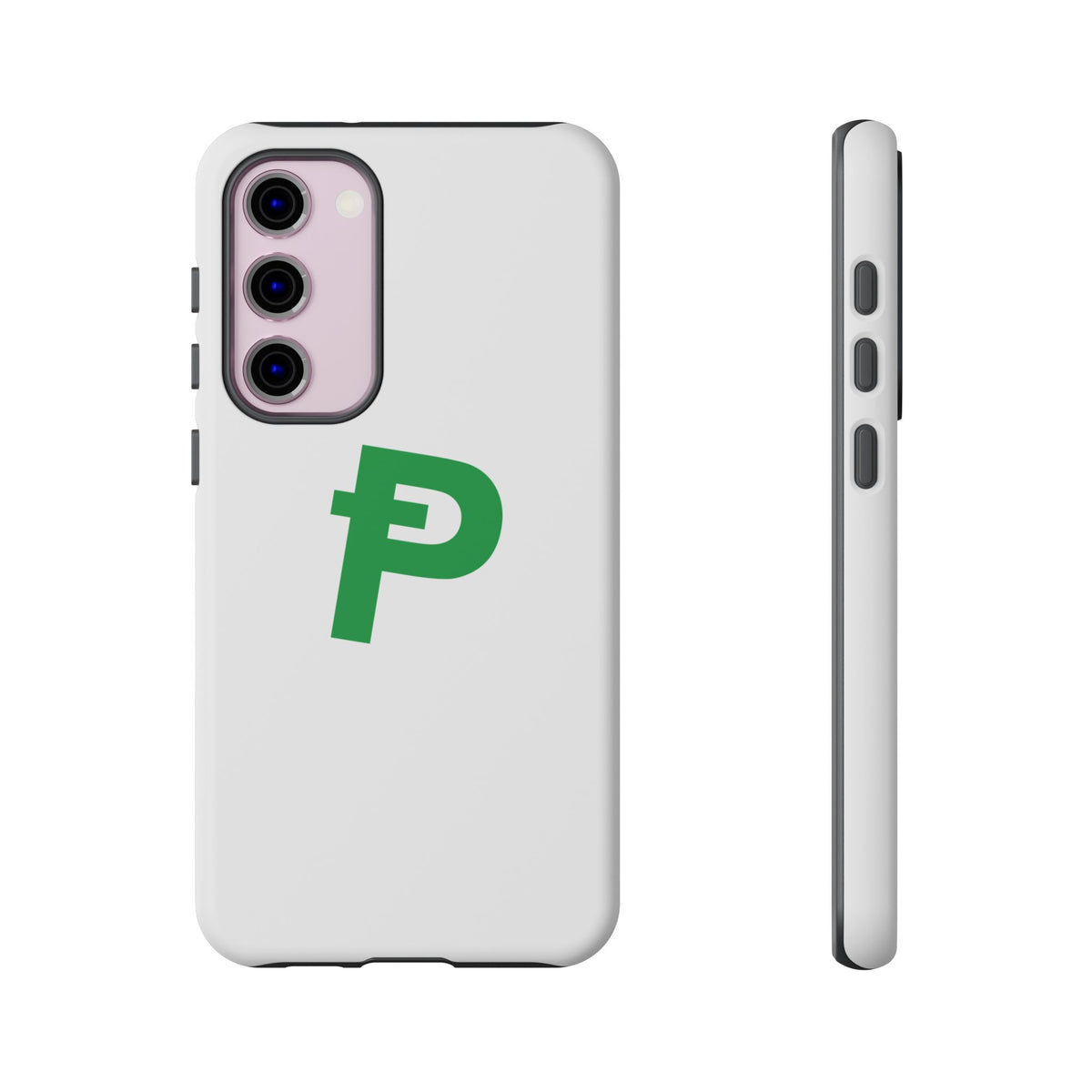 Pepecoin Ᵽ Phone Case (White)
