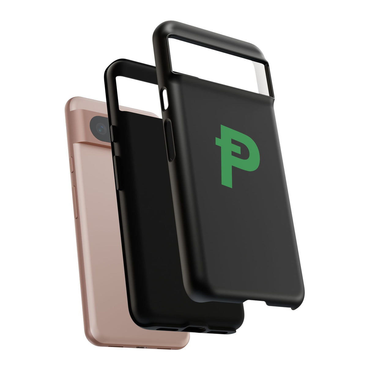 Pepecoin Ᵽ Phone Case (Black)