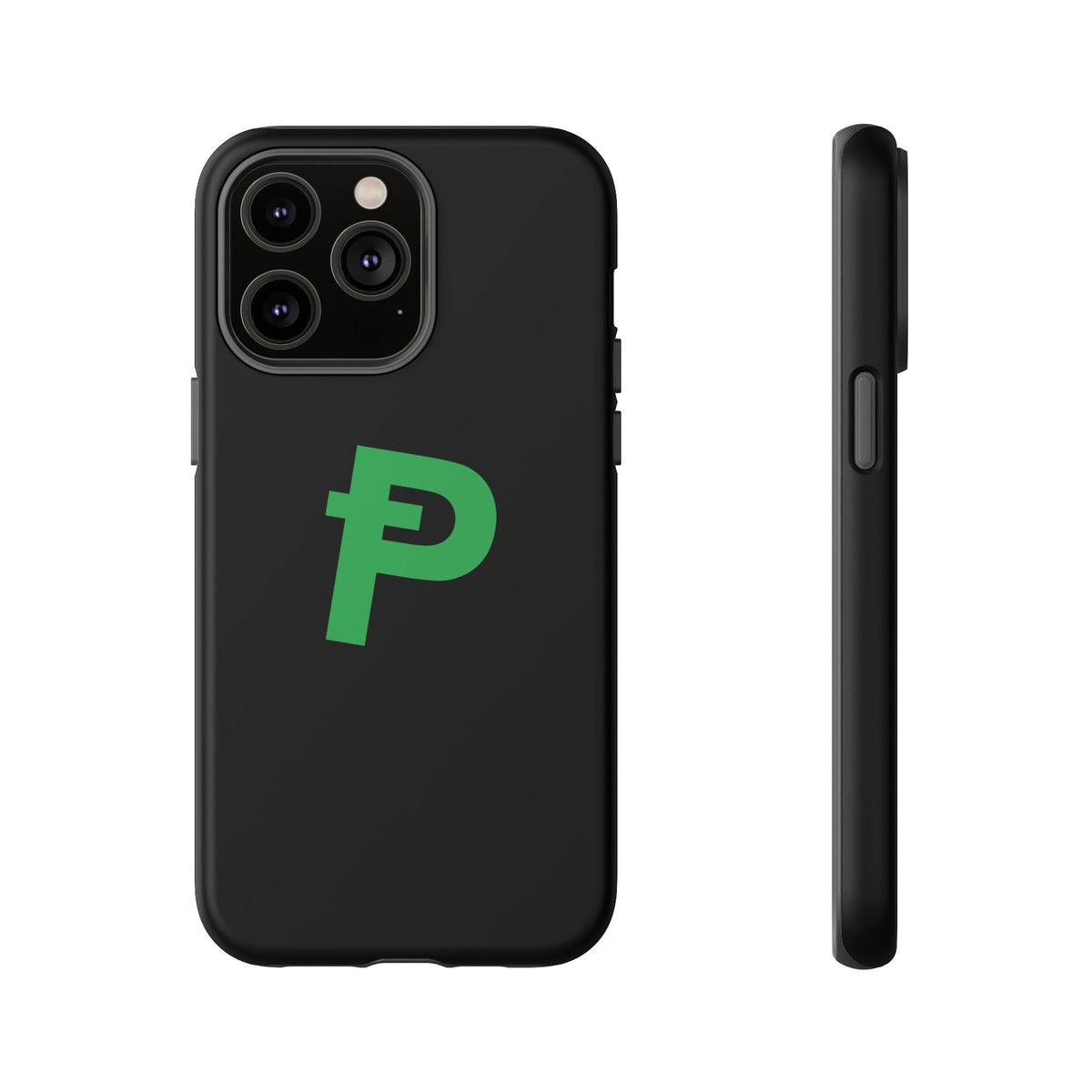 Pepecoin Ᵽ Phone Case (Black)