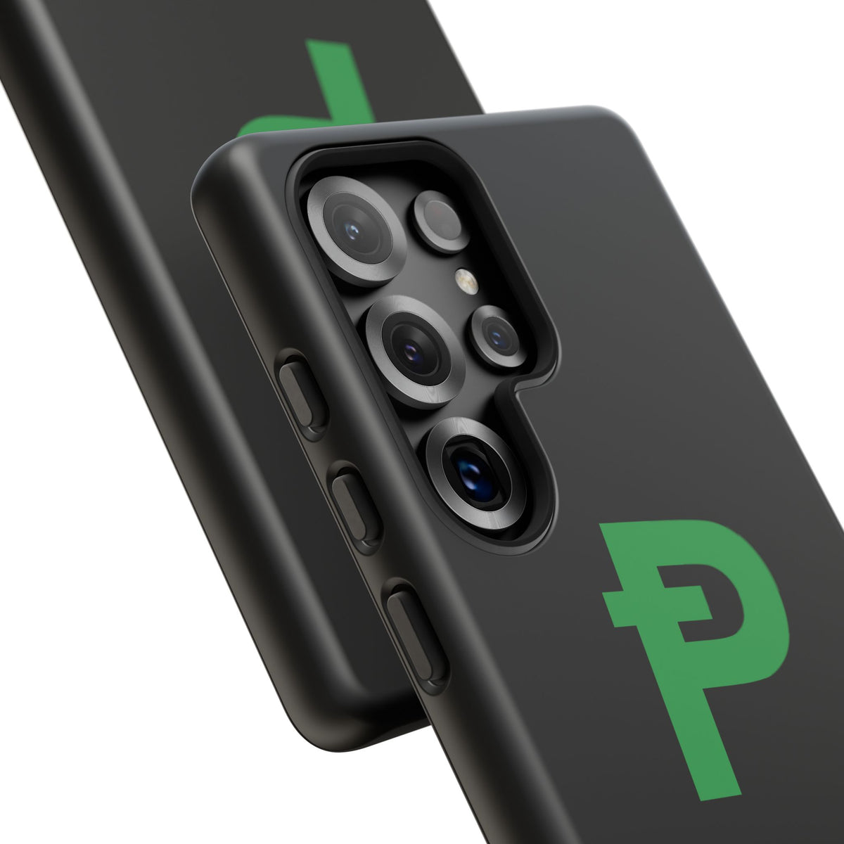 Pepecoin Ᵽ Phone Case (Black)