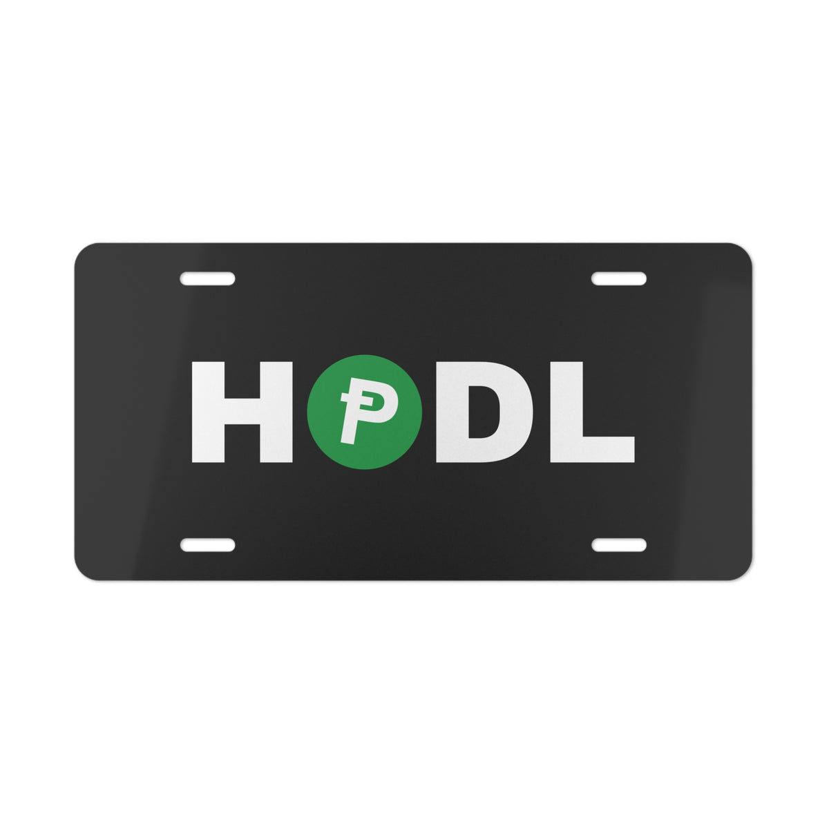 Vanity Plate (HODL Edition)