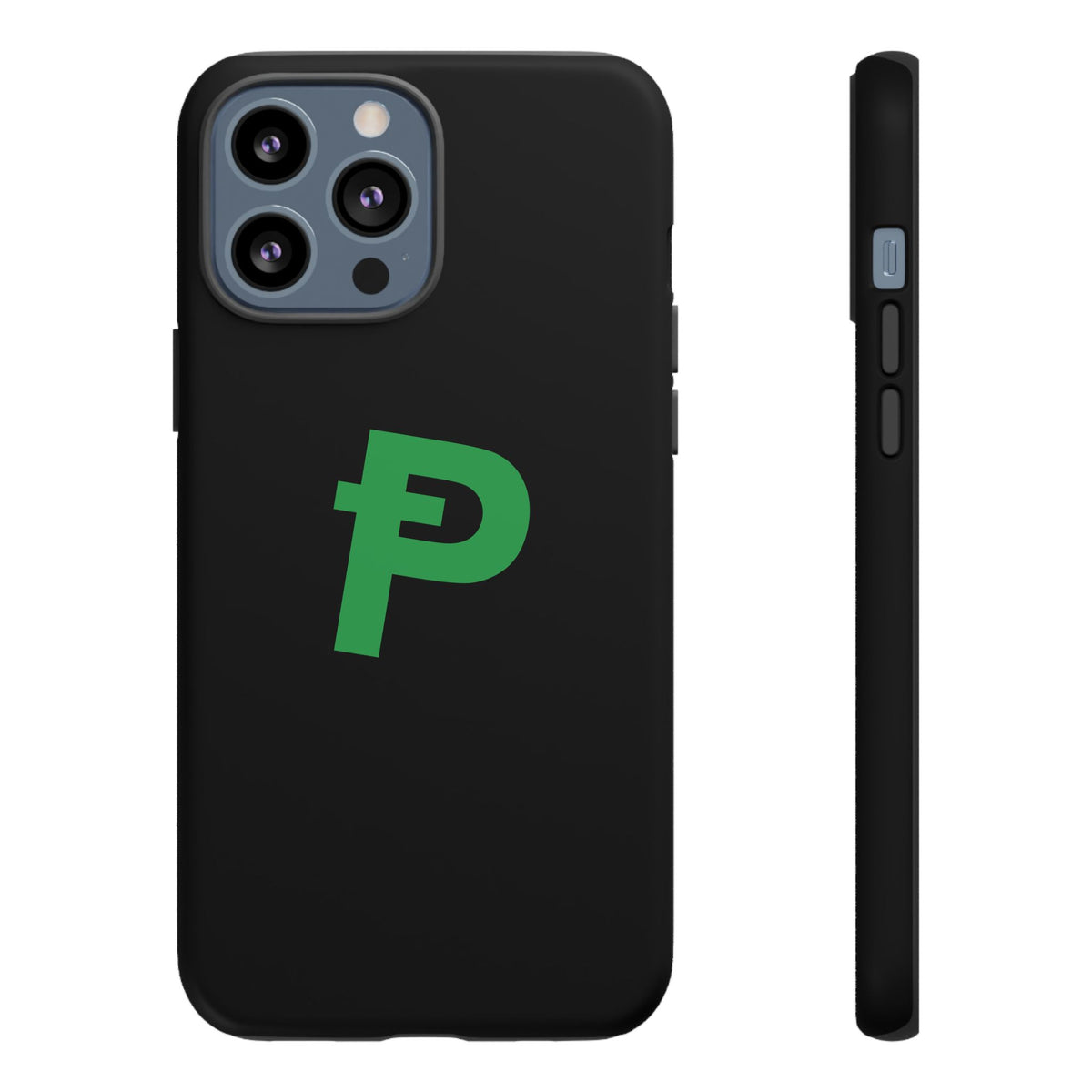 Pepecoin Ᵽ Phone Case (Black)