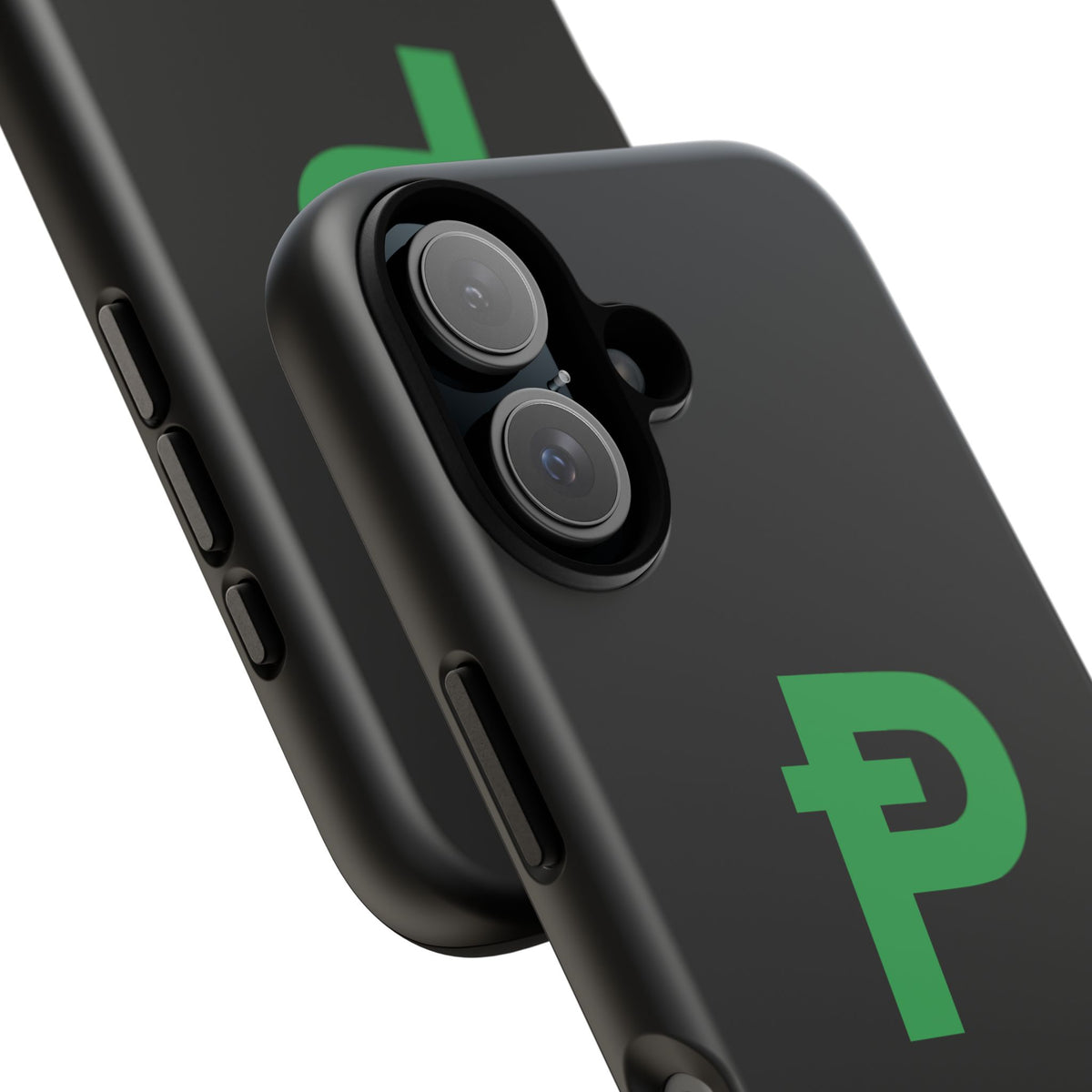Pepecoin Ᵽ Phone Case (Black)