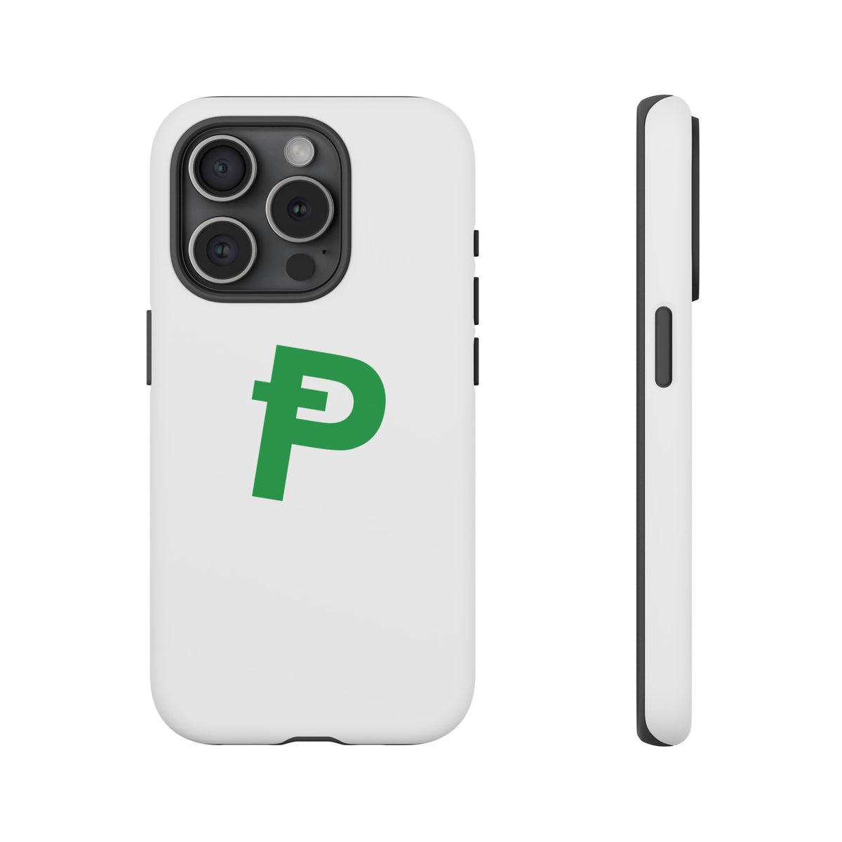 Pepecoin Ᵽ Phone Case (White)
